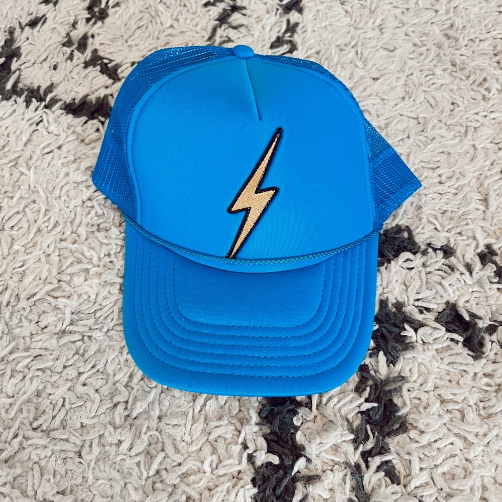 aviator nation neon lighting bolt hat